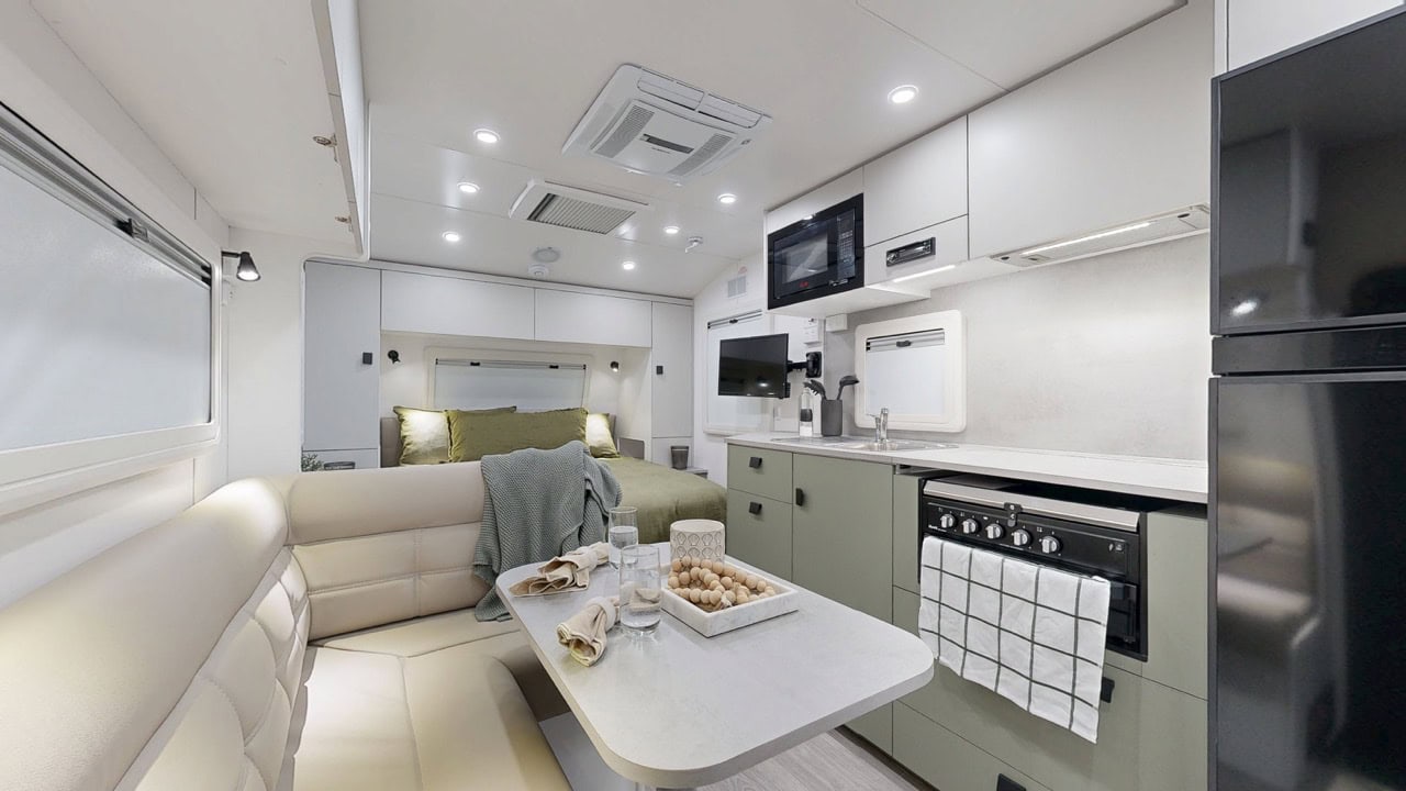 franklin core caravan internal shot